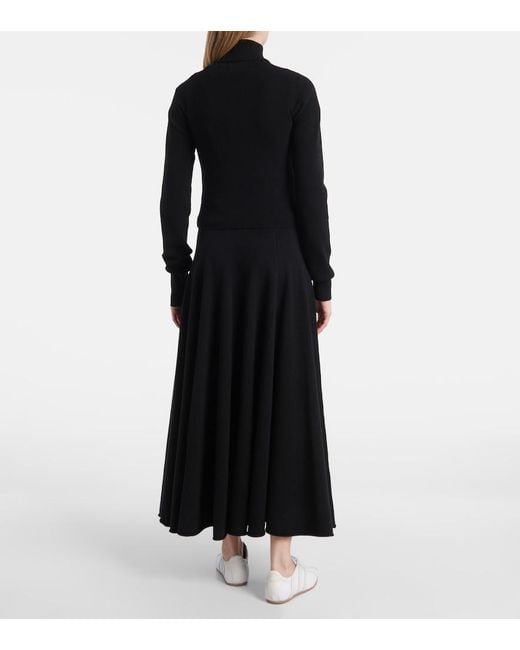 Extreme Cashmere Black N°302 Lemon Cashmere-Blend Zip-Up Jacket