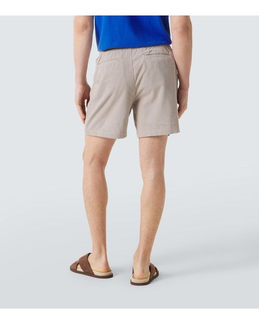 Polo Ralph Lauren Natural Cotton Corduroy Shorts for men