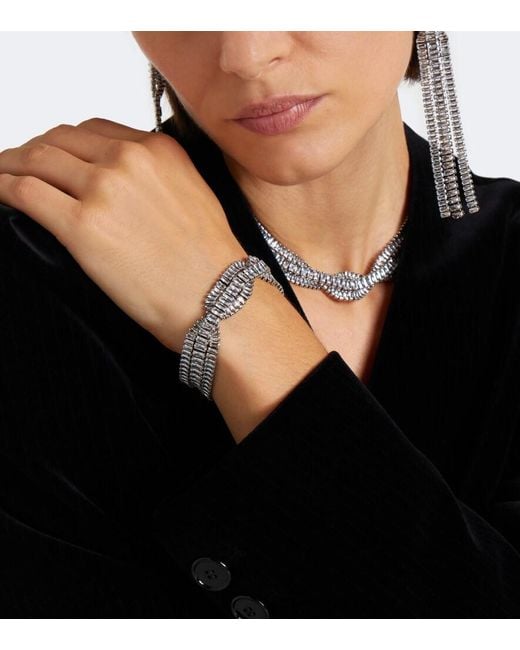 Isabel Marant White Cara Embellished Bracelet