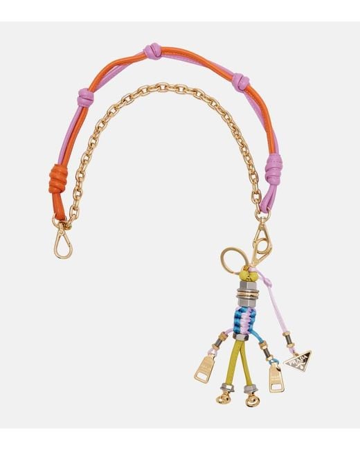 Prada Multicolor Pop Strings Bag Charm