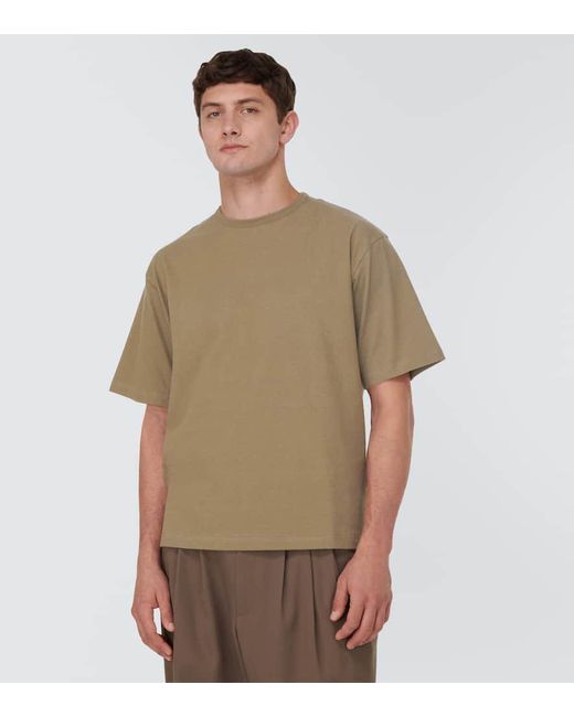T-Shirt En Coton The Row pour homme en coloris Natural