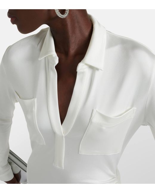 Robe longue Iana TOVE en coloris White