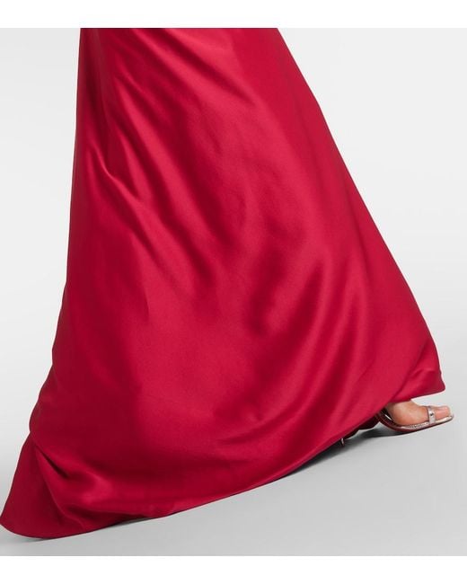 Vivienne Westwood Pink Nova Cocotte Satin Corset Gown