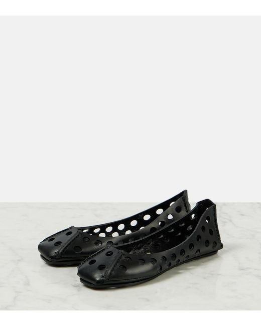 Alaïa Black Ballet Flat