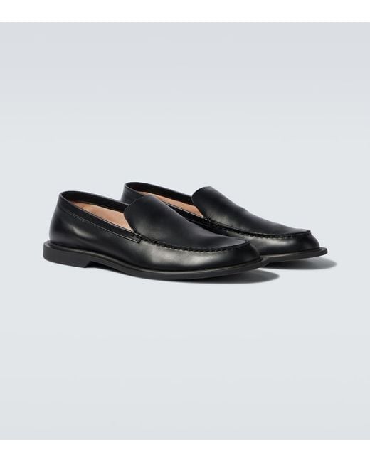 Mocasines Nic De Piel The Row de hombre de color Black