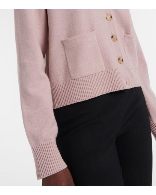 Vince Pink Pocket Cardigan