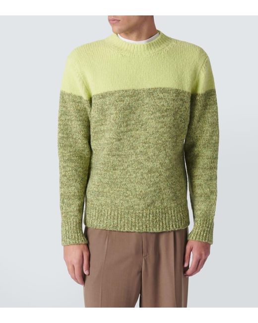 Pullover di Dries Van Noten in Green da Uomo