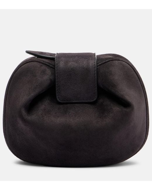 Pochette Demi En Daim Gabriela Hearst en coloris Black