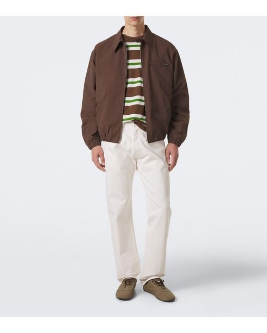 Prada Brown Technical Blouson Jacket for men