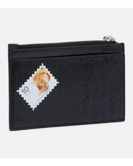 Balenciaga Blue Leather Wallet