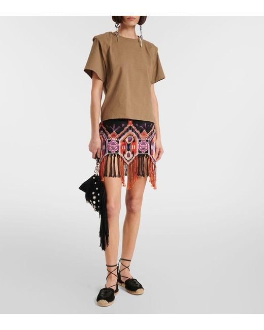 Isabel Marant Black Celsi Leather Espadrilles