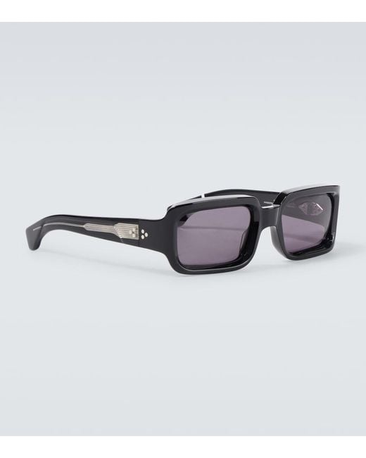 Jacques Marie Mage Brown Vera Rectangular Sunglasses for men