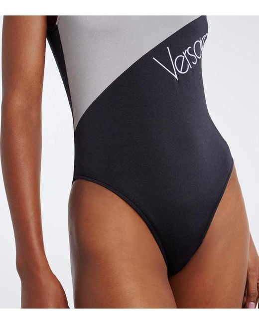 Banador Con Logo Versace de color Blue