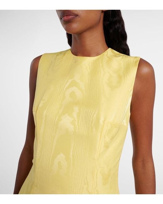 Robe Midi Mara Emilia Wickstead en coloris Yellow
