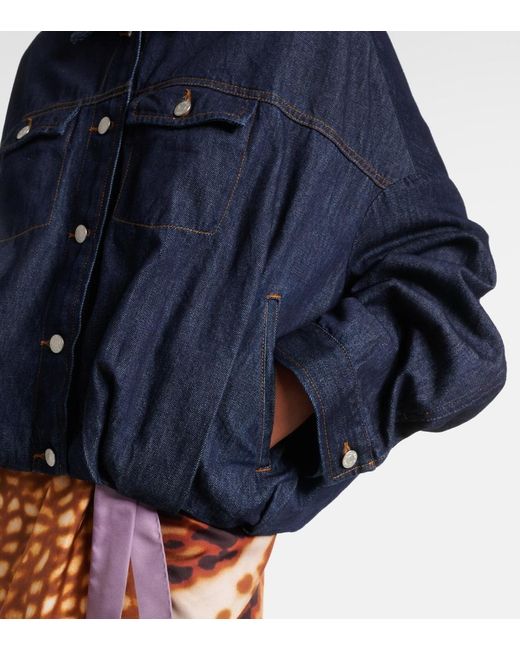 Dries Van Noten Blue Denim Jacket