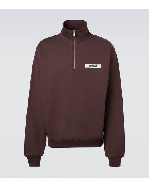 Sudadera Gros Grain De Algodon Jacquemus de hombre de color Brown