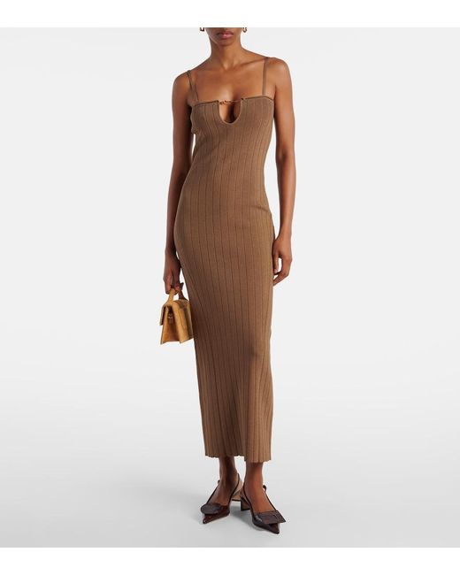 Jacquemus Brown Dresses