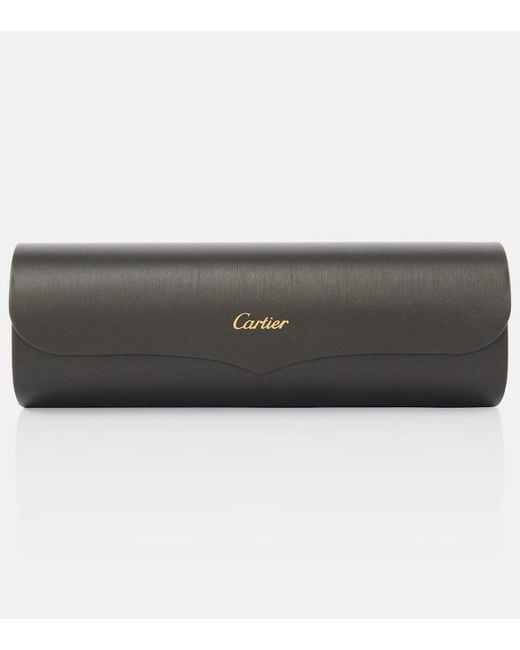 Gafas Ovaladas Signature C Cartier de color Metallic