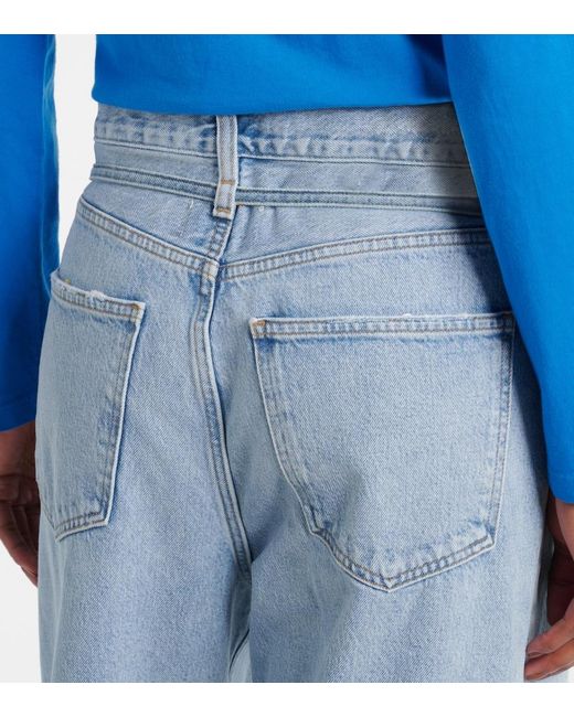 Jean Ample Emmi Agolde en coloris Blue