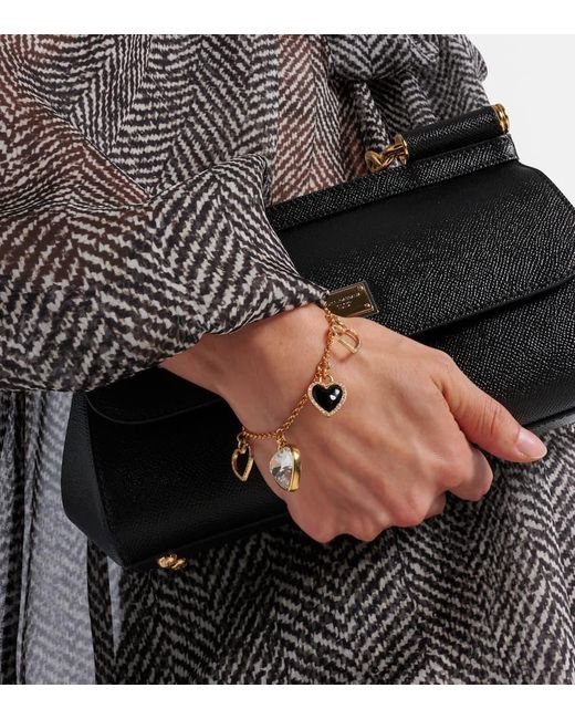 Dolce & Gabbana Metallic Armband Dg Mit Kristallen