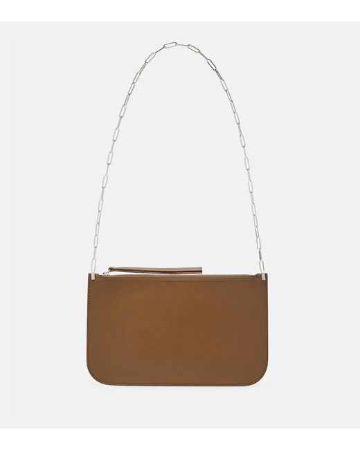 Phoebe Philo White Schultertasche Slip Aus Leder