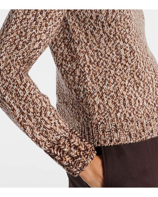 Moncler Brown Virgin Wool Sweater