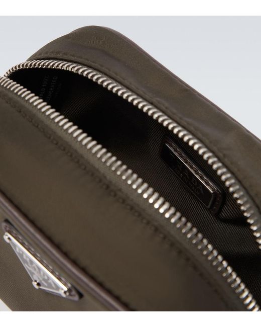 Prada Etui Speedrock Aus Re-Nylon in Brown für Herren