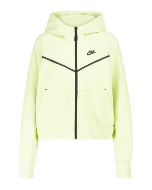 Nike Yellow Tech-fleece Windrunner Jacket