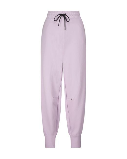 Nike Tech Fleece Cotton-blend Sweatpants in Purple | Lyst UK