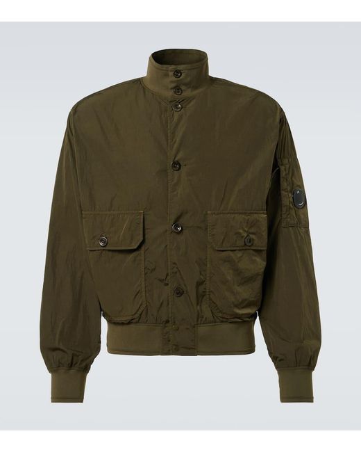 C P Company Green Chrome-R Compass Jacket for men