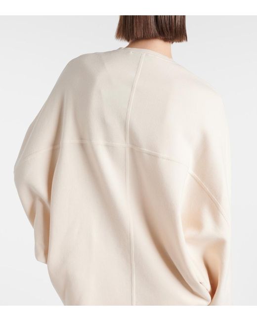 FFORME Natural Oversized Wool And Cotton Sweater
