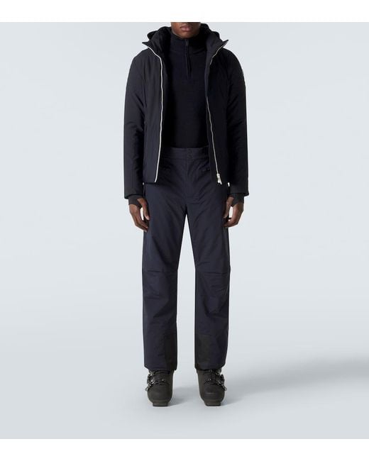 Fusalp Blue Wengen Iv Wool Half-Zip Sweater for men
