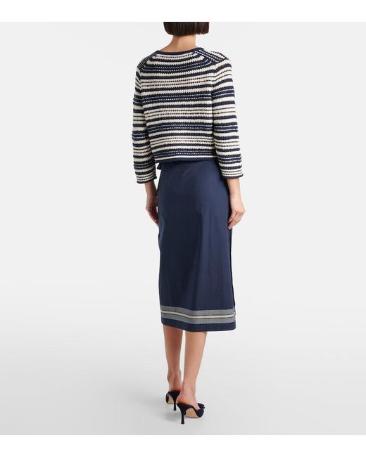 Cardigan di Vince in Blue