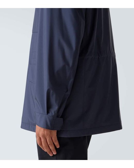 Loro Piana Blue Traveller Technical Jacket for men