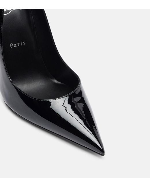 Christian Louboutin Black Miss Z Patent Leather Pumps