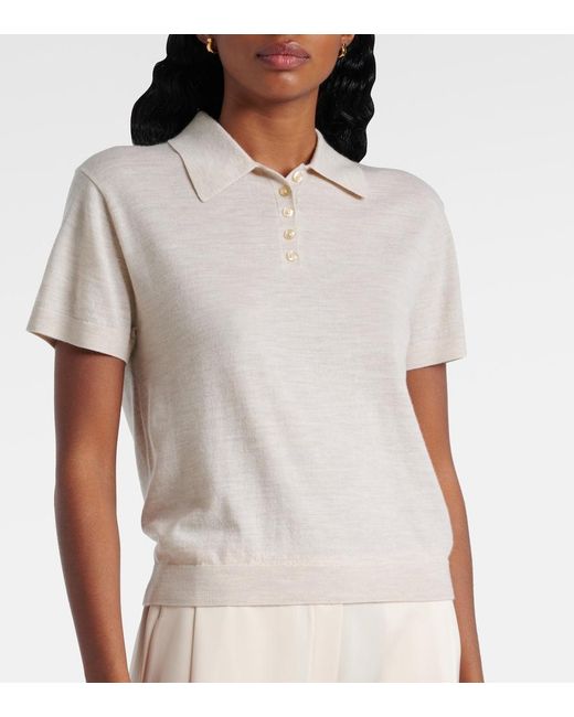 Leset Natural James Wool Polo Shirt