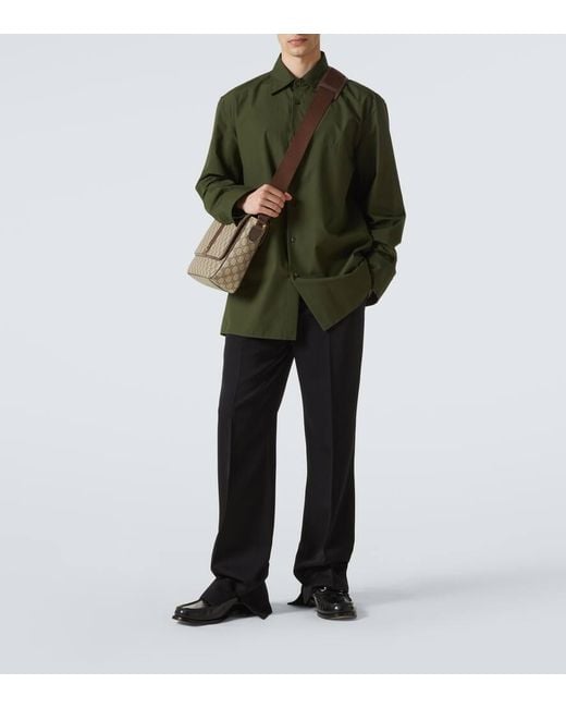 Gucci Medium Ophidia Messenger Bag in Gray für Herren