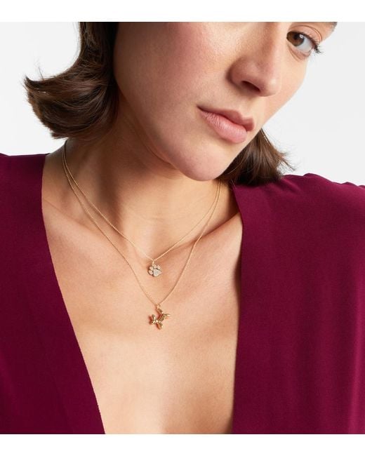 Sydney Evan White 14Kt Charm Necklace With Diamond