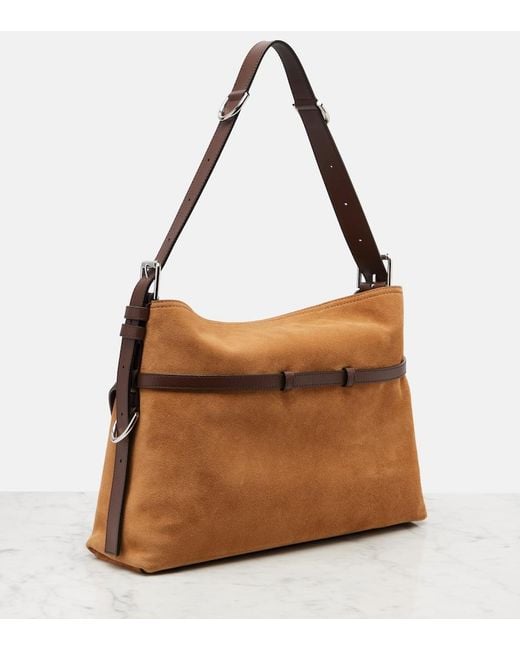 Borsa A Spalla Voyou Medium di Givenchy in Brown