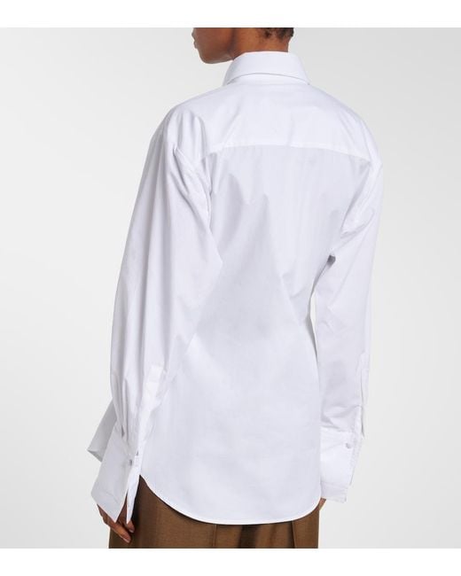 Camicia di Rohe in White