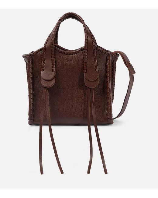 Chloé Brown Mony Medium Leather Tote Bag
