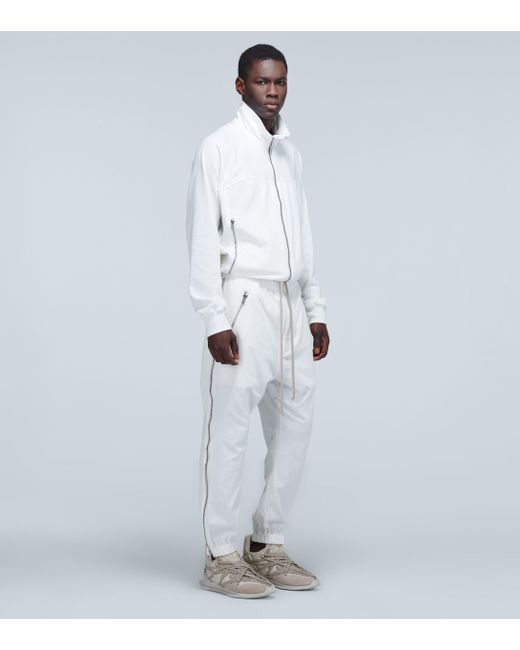 sweatpants with side zippers