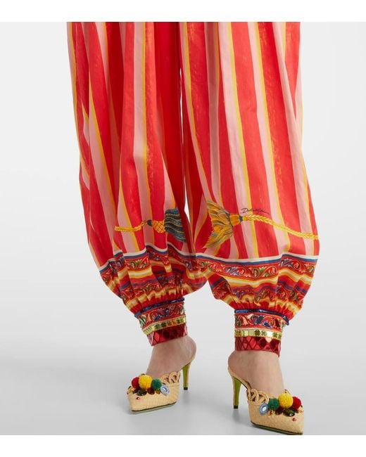 Jumpsuit di Dolce & Gabbana in Red