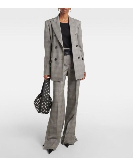 Sportmax Gray Astro Wool-Blend Blazer