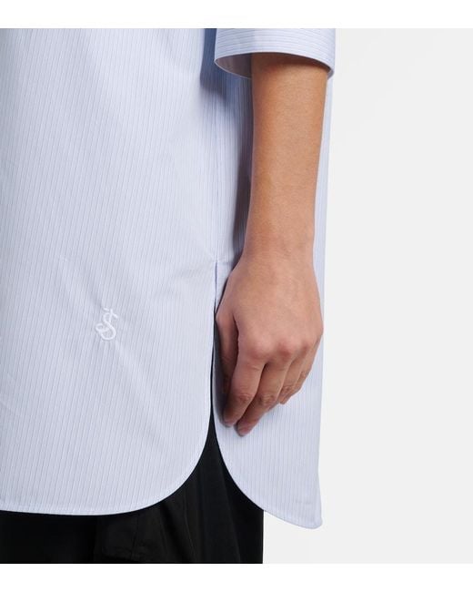 Jil Sander Blue Friday Cotton Poplin Shirt