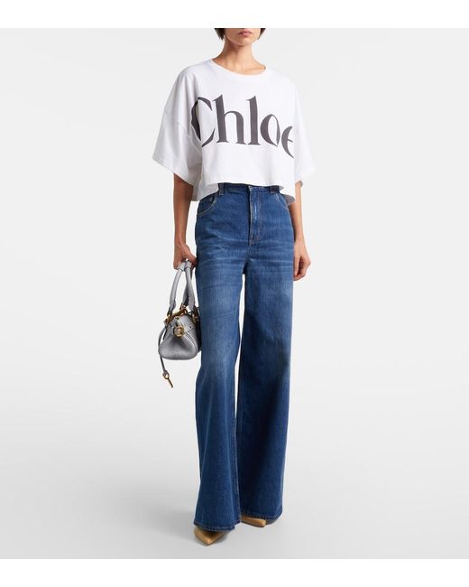 Chloé Gray Paddington Small Leather Shoulder Bag