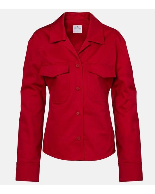 Courreges Red Logo Shirt