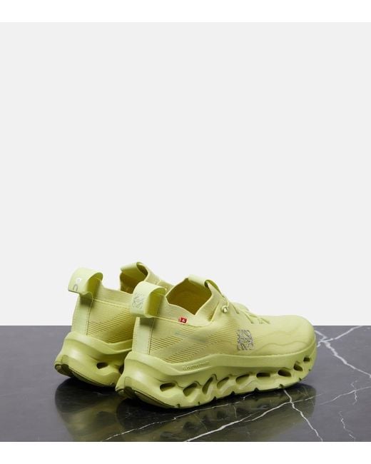 Loewe Yellow Luxury Cloudtilt Sneaker In Polyester