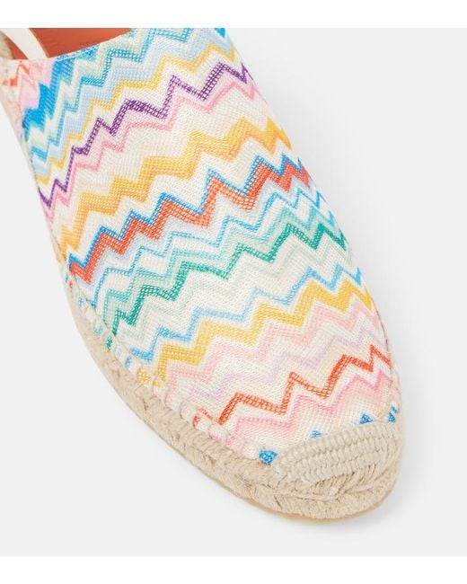 Missoni White Zigzag Espadrilles