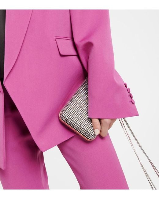 Magda Butrym Pink Oversized Wool Blazer